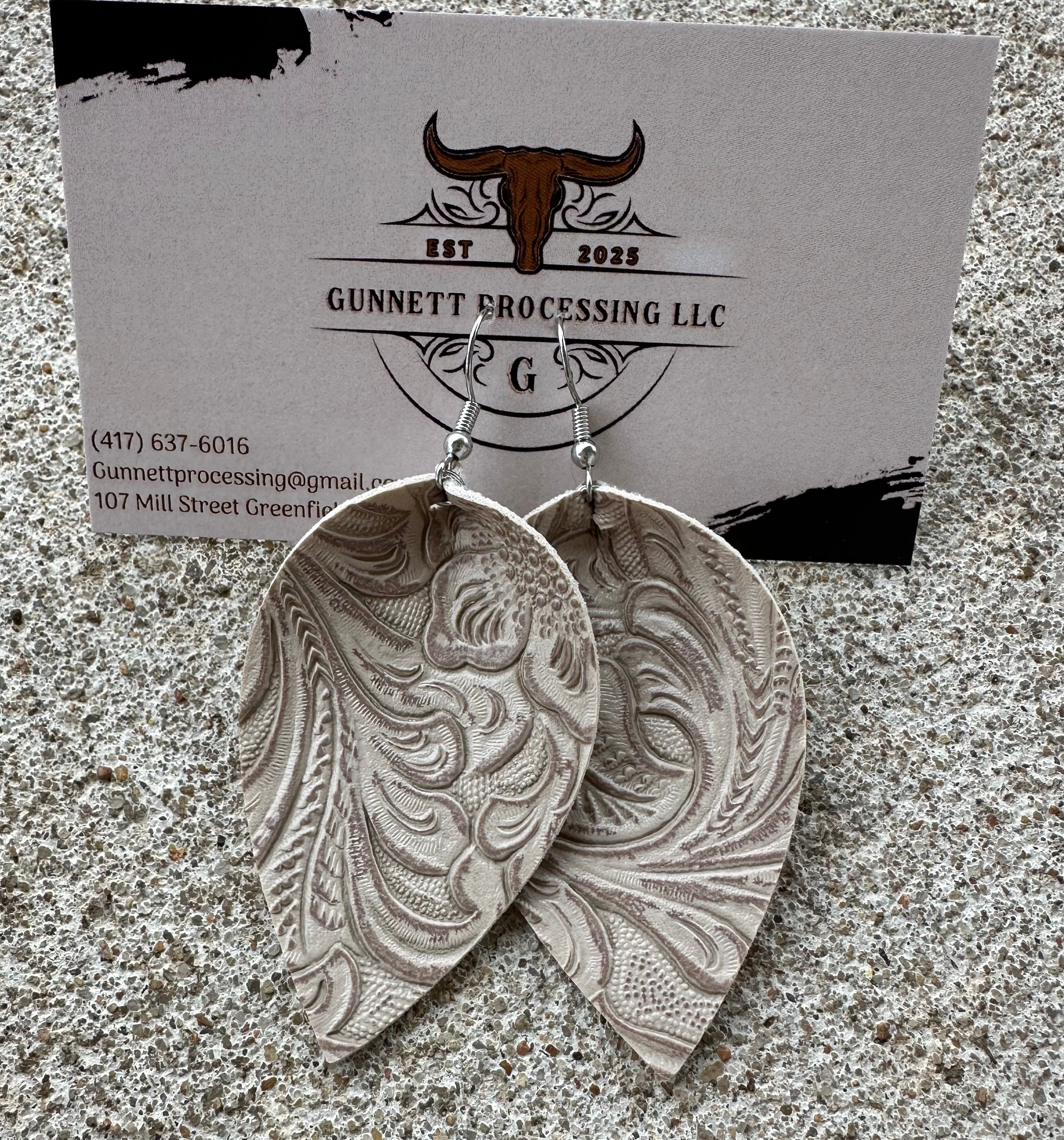 Gray Pinch Earrings